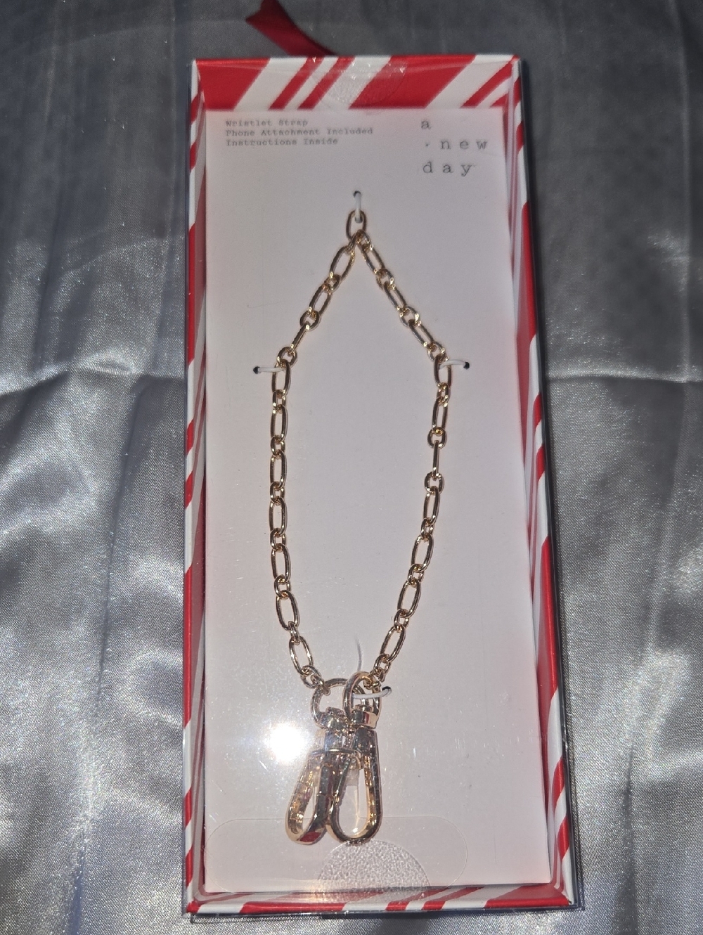 A New Day Wristlet Strap Phone Attachment Included